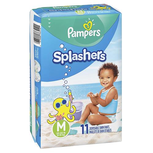 PAMPERS PANTS SPLASHERS M-L 9-14kg 11